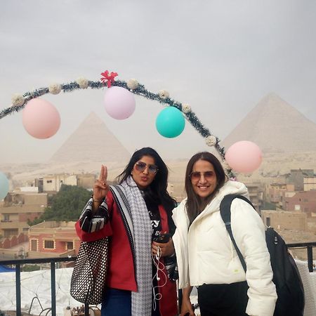 Golden Pyramids View Guest House Kafret el-Gabal Exteriér fotografie