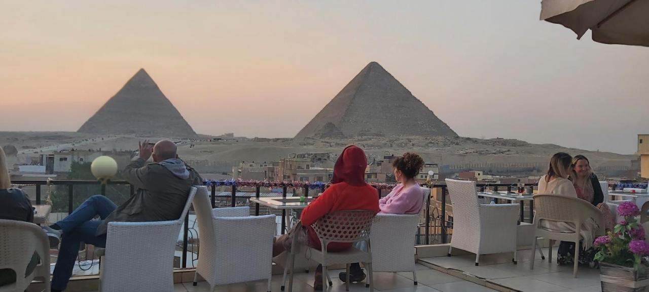 Golden Pyramids View Guest House Kafret el-Gabal Exteriér fotografie