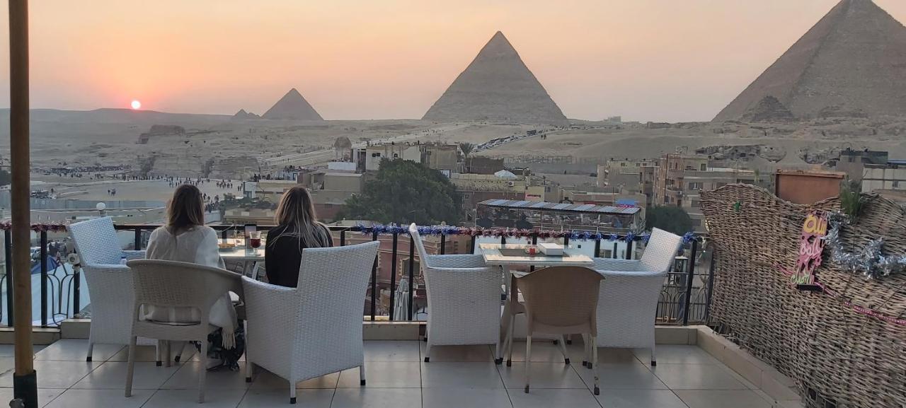 Golden Pyramids View Guest House Kafret el-Gabal Exteriér fotografie